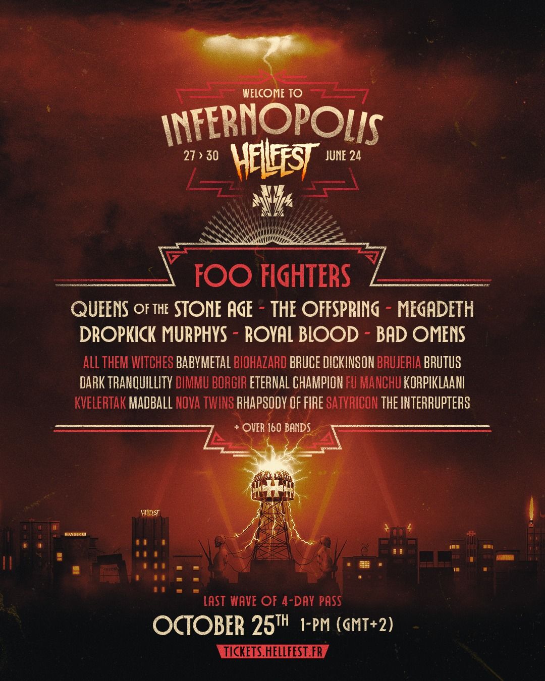 Hellfest Open Air 2024 : Foo Fighters en clôture !