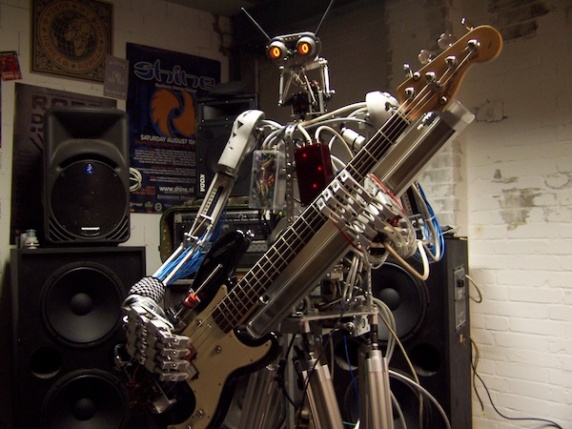 Compressorhead : le groupe de robots qui reprend Pantera et cie