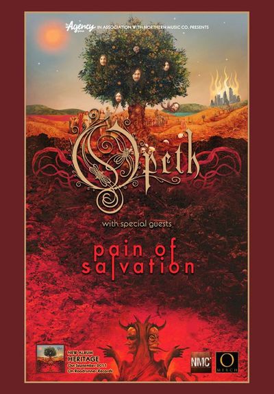 Opeth et Pain of Salvation : 3 dates en France en Novembre !