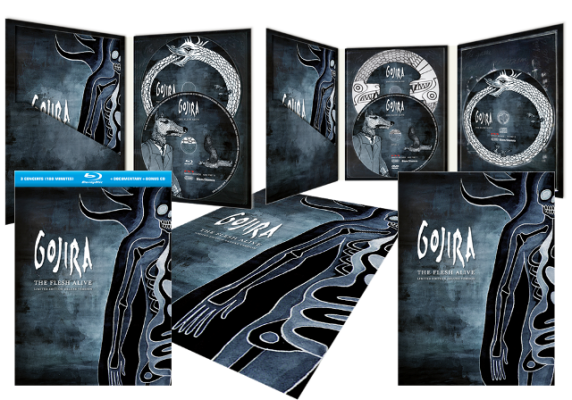Gojira : The Flesh Alive en DVD / Blu-Ray et CD live le 4 juin !